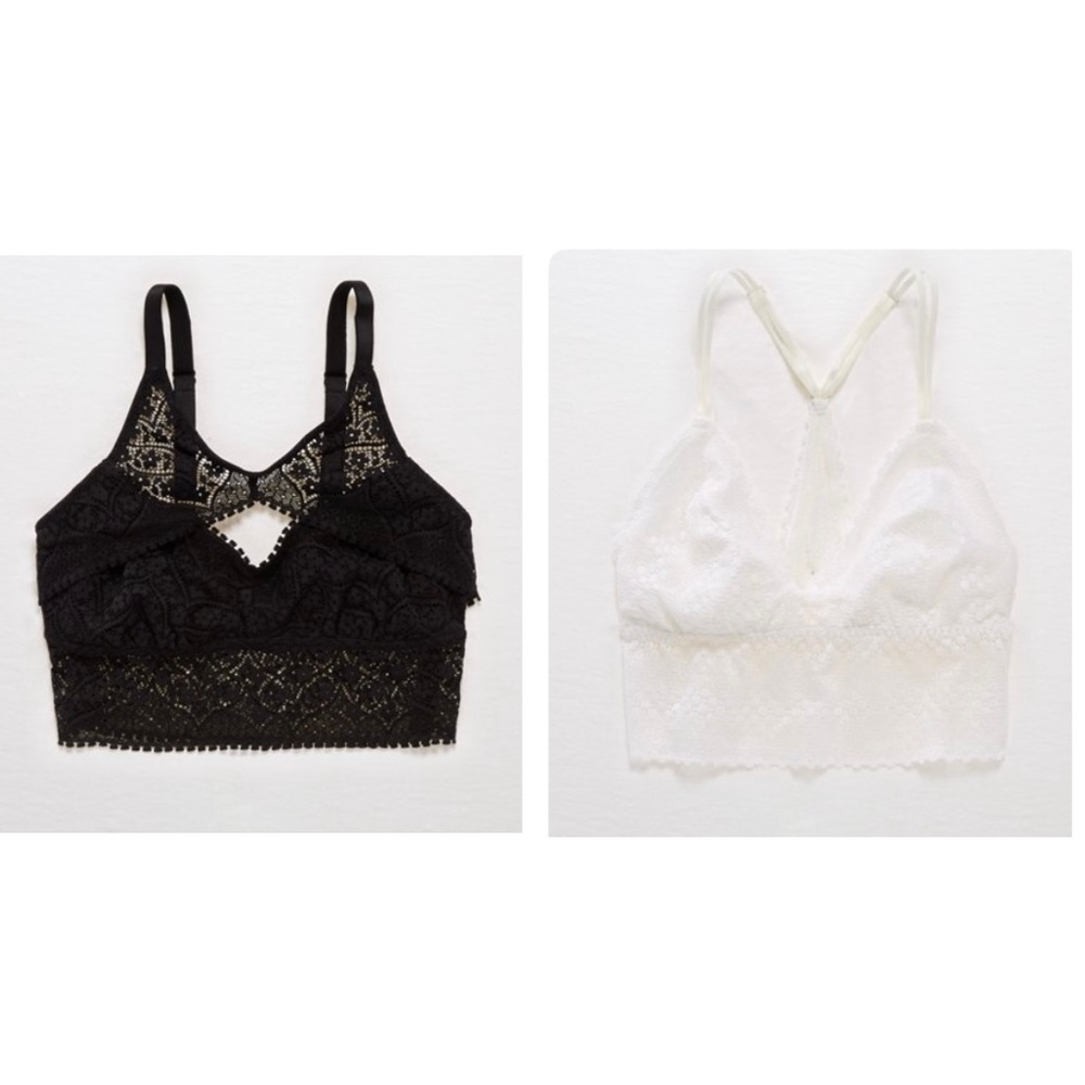 Set of Aerie Bralettes
